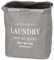 Wäschesammler HWC-C34, Laundry Wäschebox Wäschekorb Wäschebehälter mit Netz, 1 Fach 56x49x30cm 82l - grau