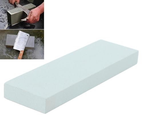 Schleifstein für Messer, Schleifstein Körnung 600 Doppelseitiger Messerschärfer Schleifstein Polierwerkzeug für die Küche zu Hause