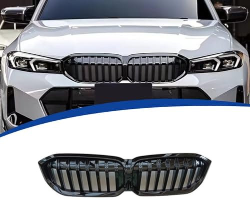 Kühlergrill ABS Front Grill Für BMW 3 Series G20 LCI 2023 2024, Verschleißfest wetterfest und langlebig Sport Stil Autoersatzteile Dauerhaft Grill