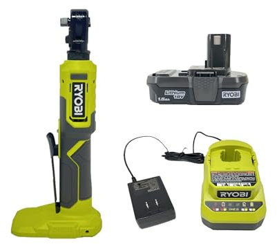 RYOBI ONE+ 18V Cordless Multi-Size Ratchet Kit with Battery and Charger PCL280K1 (Bulk Packaged)