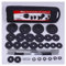 50KG Cast Iron Adjustable Dumbbells Weight Set Men Women Weight Barbell Set With Case | Adjustable Dumbbell Strength Training Equipment Home Gym Fitness Free Weights for Weight Lifting