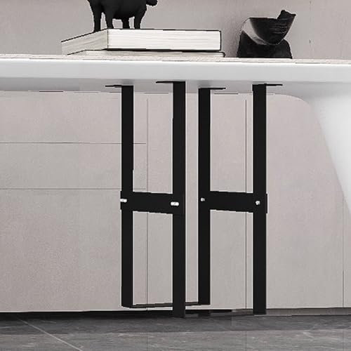 Onxyrbyte PC Hôte Cintre,Support unité Centrale Bureau,Support Tour pc sous Bureau,Support PC sous évier pour boîtier d'ordinateur,Support pour hôte Suspendu,Utilisable sous Un Bureau ou sur Un Mur