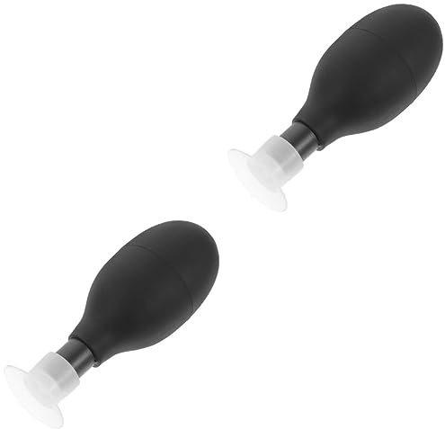 TINEASUR 2 Pièces Boule à Vide Nettoyeur de lentilles de poussière pour lentilles Outil électronique Nettoyeur vitre kit Nettoyage vitre Nettoyage des lentilles Stylo à Ventouse