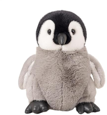Buhyujkm Pinguin Plüsch Stofftier Spielzeug Weiche Plüsch Pinguin Puppe Niedlich Pinguin Spielzeug Gemütlich Kuschelig Pinguin Stofftier für Sofa Schlafzimmer Wohnzimmer Arbeitszimmer Dekoration