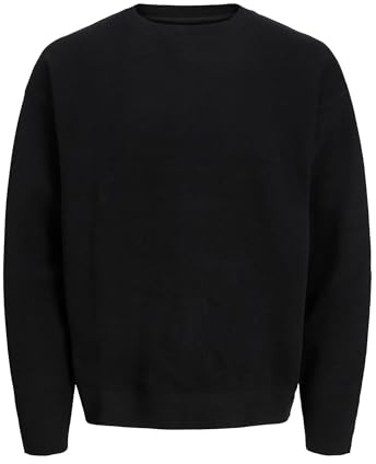 JACK & JONES Male Strickpullover Einfarbig Strickpullover