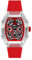Ice-Watch - Ice boliday Clear red SKEL Plastic - Montre Rouge Pour Homme Avec Bracelet en Silicone - 024288 (Medium)