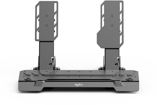 PXN PD HM Brake & Throttle Pedale – Vollmetall Hall-Effekt Sim-Racing 2-Pedal-Set mit verstellbarem Design, USB für PC