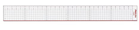 Aristo AR15430 Schneidelineal aus Plexiglas (30cm) transparent