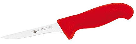 Coltello Scannapolli Cm 11 Rosso Coltelleria Serie Tranciata