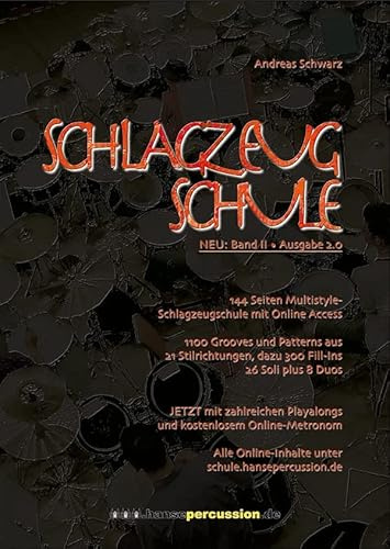 Andreas Schwarz: Schlagzeugschule Band 2 mit Online Audio