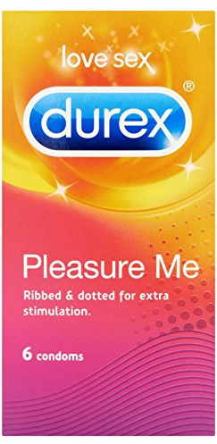 Durex Pleasure Me Condoms, 6 Piece