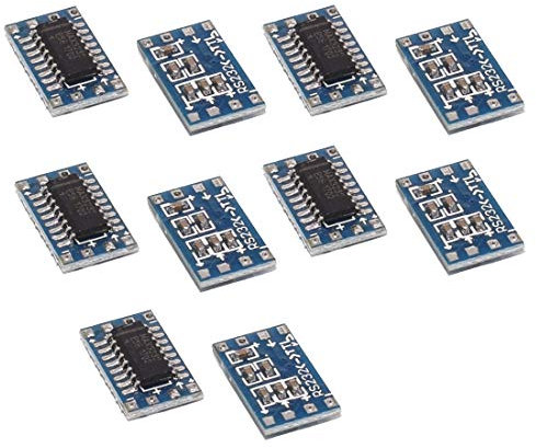 Hailege 10pcs Mini RS232 zu TTL MAX3232 zu TTL Pegel Konverter Board Seriell Konverter Board RS232 zu TTL Seriell