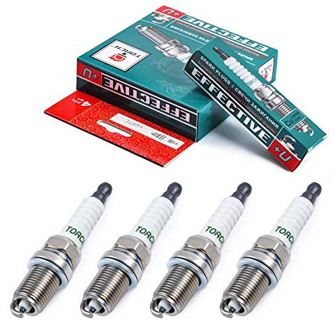 OTUAYAUTO 4x Zündkerzen Kompatibel mit 106, 206, Clio, Twingo 1996-2007