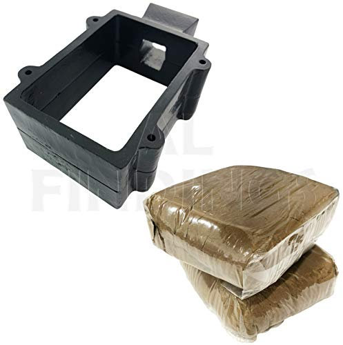 STANDARD FLASK & 2KG SAND SET : Casting Kit Traditional Sand Casting Flask Delft Style Tools