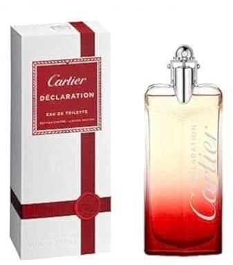Cartier Déclaration, Eau de Toilette, Edizione Limitata, 100 ml, colore: rosso