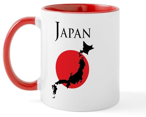 CafePress Map of Japan Mug 11 oz (325 ml) Ceramic Coffee Mug