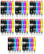 Amaprint 40 XL Patronen kompatibel mit Canon PGI 550 CLI 551 Ersatz für Pixma IP7200 IP7250 IX6800 IX6850 MG5400 MG5450 MG5500 MG5550 MG5600 MG5650 MG5655 MG6400 MG6450 MG6600 MG6650 MX725 MX920 MX925