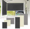 UISEBRT Estor enrollable para exteriores, toldo vertical, protección solar para balcón, exterior, protección UV, 180 x 140 cm, beis