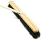 60 cm / 24 in Traditional Wooden Sweeping Broom Soft Bristle Brush for Indoor Outdoor Yard with 115 cm Long Handle