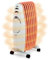 Grunkel - Radiador eléctrico de Aceite bajo consumo RAC-7EFIHEAT - 3 niveles de calor, 7 Elementos Calefactores y 1500W de potencia. portátil con ruedas y fácil de utilizar con termostato regulable