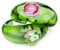 Swarovski Dulcis Set, Oktagon-Schliff, Pavé, Mehrfarbig, Goldlegierungsschicht