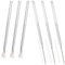 GORGECRAFT 2 Style 6PCS Clay Needle Ceramic Detail Tools Pottery Sculpture Needle Detail Tool Clay Modeling Sculpture Playdough Pro Needle Texture Tools for Carving Scraping Modeling & Other