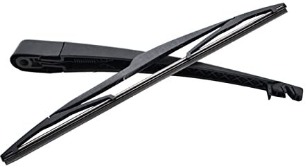 NIKLE Limpiaparabrisas para Renault Kangoo MK2 2007-2019, Brazo de limpiaparabrisas Trasero y Juego de escobillas de limpiaparabrisas