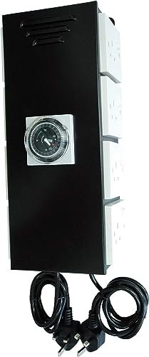 SunStream (8 outlets) Grow Light Controller System with Timer,Ballast or Grow Light System