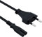 Power Cable IEC 320 C7 2 Metres, 2-Pin Euro Plug According to Figure 8 Power Cable for Samsung LG TCL Sony TV, PS3, PS4, PC Monitors, Computers, Printers