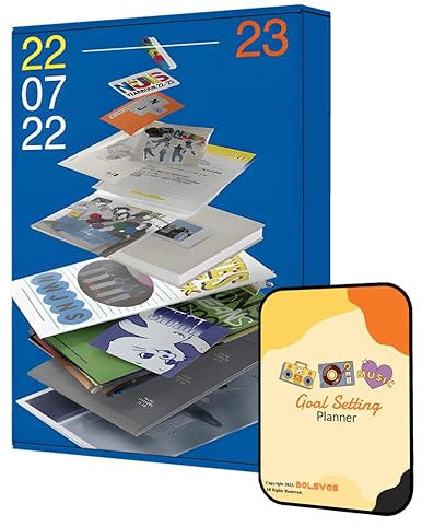 NewJeans Album - NewJeans Yearbook 22-23' Photobook ver.+Pre Order Benefits+BolsVos Exclusive K-POP Inspired Digital Planner, Sticker Pack for Social Media