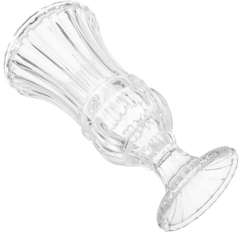 Amosfun Stabile Vintage-glasvase Für Blumenarrangements Neutrale Wohndekoration Europäischer Stil