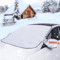 LeaHY Frontscheibe Abdeckung Sonnenschutz Auto für VW Tiguan Ⅱ Allspace 7-Seat 2016 2017-2023, Frostschutz Autoabdeckung Windschutzscheibe Gegen Sonne, Frost, Schnee, EIS,D SUV Magnet Model