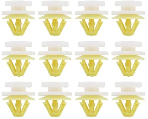 ECSiNG 50pcs Door Card Panel Interior Trim Clips Compatible with Vauxhall Compatible with Renault Compatible with Volvo Retainers Moulding Fasteners Boot Roof Clips