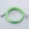 MIFANI Tuyau de Douche Tuyau de Douche Flexible en PVC de 1,5 m Ensemble de Douche de Salle de Bain Accessoires Tuyaux Tuyau de Douche (Couleur : Vert) (Color : Green)