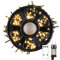 AGGIFT Lichterkette außen 40m 400LED, Lichterkette Strom mit Fernbedienung und Timer, 8 Modi IP44 wasserdicht Lichterketten für außen und innen Garten Hochzeit Party Weihnachtsbaum Decor (Warmweiß)