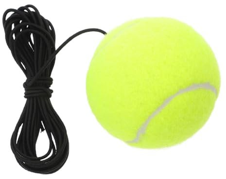 COLLBATH Elastisches Tennis Trainingsgerät Tennis Anfänger Übungsball Garage Tennisball Einparkhilfe Kompakter Tennisball Für Anfänger Tennistrainer Rebound Praktischer