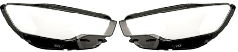 LST 2x Scheinwerferglas Streuscheibe Frontscheinwerfer Glas Abdeckung links rechts Set kompatibel mit Audi A6 4G C7 Allroad Avant Limousine 2010-2014