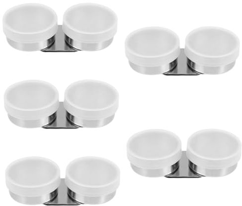 Operitacx 5pcs Pen Washer Suction Coffee Fryer Cleaner Oil Dispenser Bottle Syrup Oil Sprayer Chainsaw Petrol and Oil Can Pour Paint Cups Art Oil Pot Turps Markers Pad Stainless Steel Silver