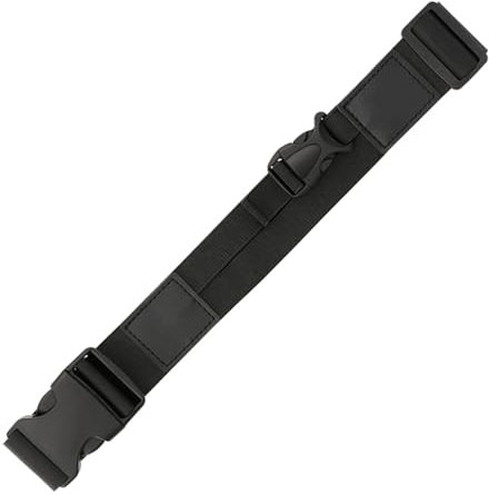 MLWSKERTY DSLR Camera Waist Belt With Elastic Straps For Secure Comfortable Fit Adjustable For All Body Types Black
