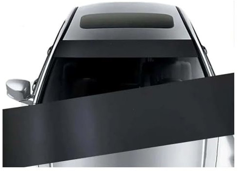 Auto Windschutzscheibe Sonnenstrip, für VW T5 T6 Bulli Multivan California Beach Caravelle Auto Tönungsfolie, Auto Frontscheibe Schutz Schatten Aufkleber,B