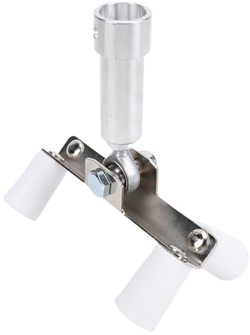 Trockenbau-Außeneckenwalze aus Edelstahl für Klebebandprojekte | PTFE-Rollen bis 536 °F hitzebeständig, Gewinde für 1/2 Zoll Stangen, Überschüssiger Schlamm wird entfernt