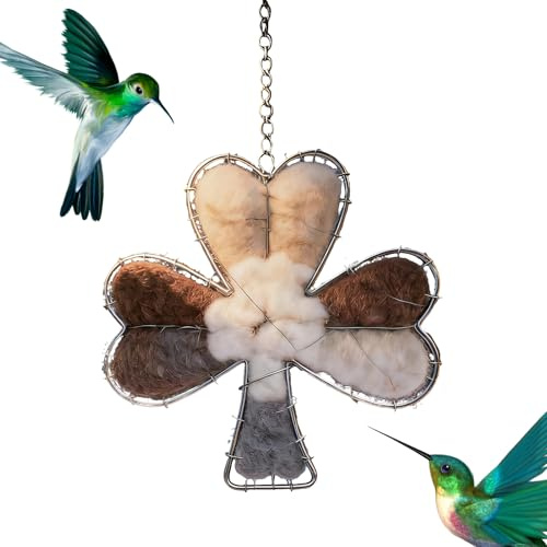 Nester für Kolibris | Winterhaus für Bäume | Niststation für Vögel im Freien, wiederaufladbar | für Spatzen Rotkehlen, Bäume, Gärten im Freien, Jahreszeiten