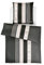 JOOP! 4022 Ornament Stripe Mako-Satin-Bettwäsche 240x220 + 2x 80x80 schwarz-9