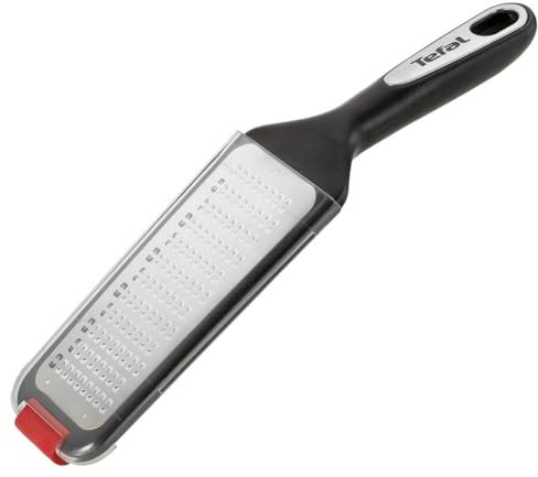 Tefal Ingenio K20707 Universalreibe | Kunststoff | Schwarz, Rot, Edelstahl | Spülmaschinengeeignet, 33.86 x 9.2 x 7 cm