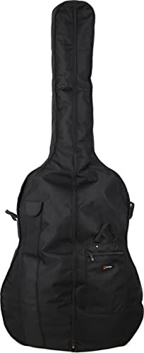 Protec C313E - Custodia per violoncello 3/4, misura standard, colore nero