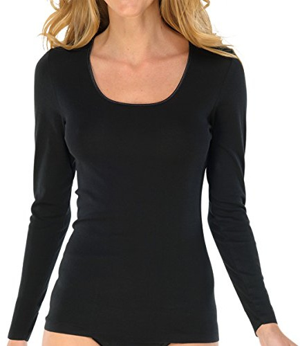 Schiesser Damen Unterhemd Shirt Spenzer Langarm 1/1-200765