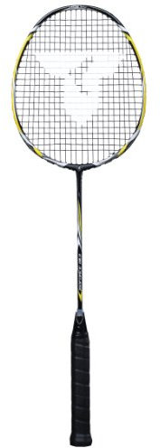 Talbot Torro Badminton Schläger Isoforce 611.3 C4, Schwarz/Gelb, M