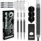 RED DRAGON Pegasus 22 Gramm-Professionelles Tungsten-Steeltip-Dart-Set mit Flights, Schäften (Shafts) und Brieftasche