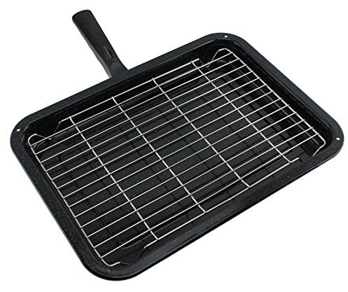 Spares2go Grill Pan for Belling, Cannon, Cookers, Creda, Electra, English, Electric Export, General Electric, Homark, Hotpoint, Indesit, Jackson, Wrighton Cookers