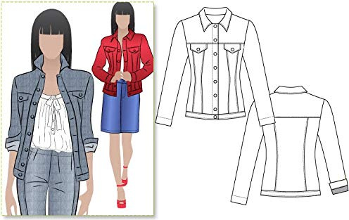 ARC Style Sewing Pattern - Stacie Jean Jacket (Sizes 04-16) - Click for Other